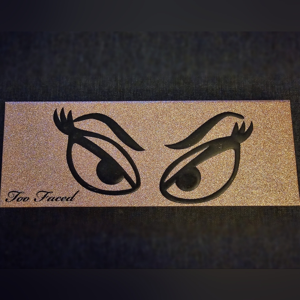 NWOB Too Faced Then & Now Eyeshadow Palette - Glitter/Metallic/Matte